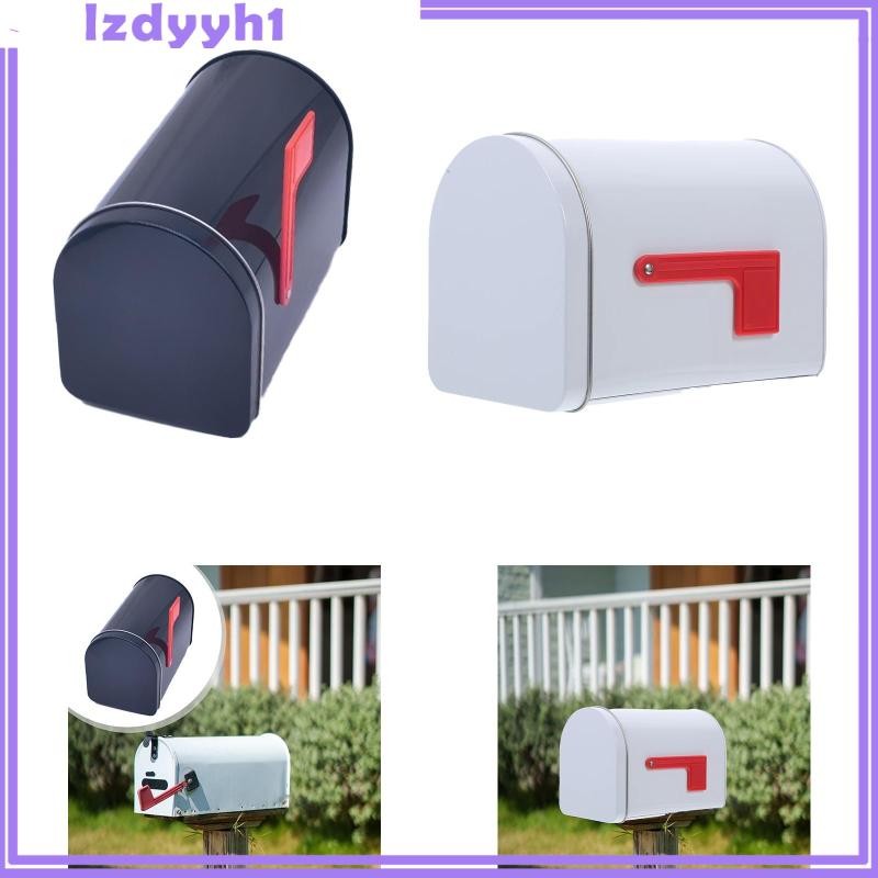 [JoyDIY] ตู้จดหมายดีบุก, กล่องจดหมายสําหรับแลกเปลี่ยนกิจกรรม DIY โครงการ Retro Style Weatherproof Mini ตู้ไปรษณีย์, สําหรับ Garden Farmhouse
