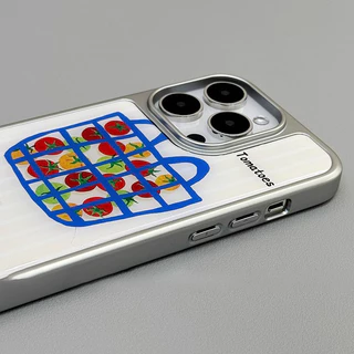 ความรู้สึกขั้นสูง จัดส่งจากประเทศไทย สไตล์อินสตา แมะเขือเทศfor iPhone เคสไอโฟน 13 12 11 PRO MAX 16 15 14 X XS MAX XR 7/8