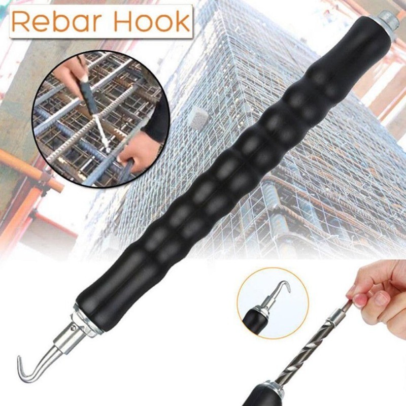 Rebar Tying Hook สแตนเลสกึ่งอัตโนมัติคู่มือ Tying ลวดเหล็ก Tying เครื่อง Tying Rebar Handy เครื่องมื