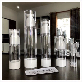 U-choice ขวดปั๊มสูญญากาศ BPA Free ขวดใส่ครีม วดเปล่า 30/50/100 ml ใช้สำหรับแบ่งบรรจุเครื่องสำอาง เครื่องสำอางสำหรับเดินทาง