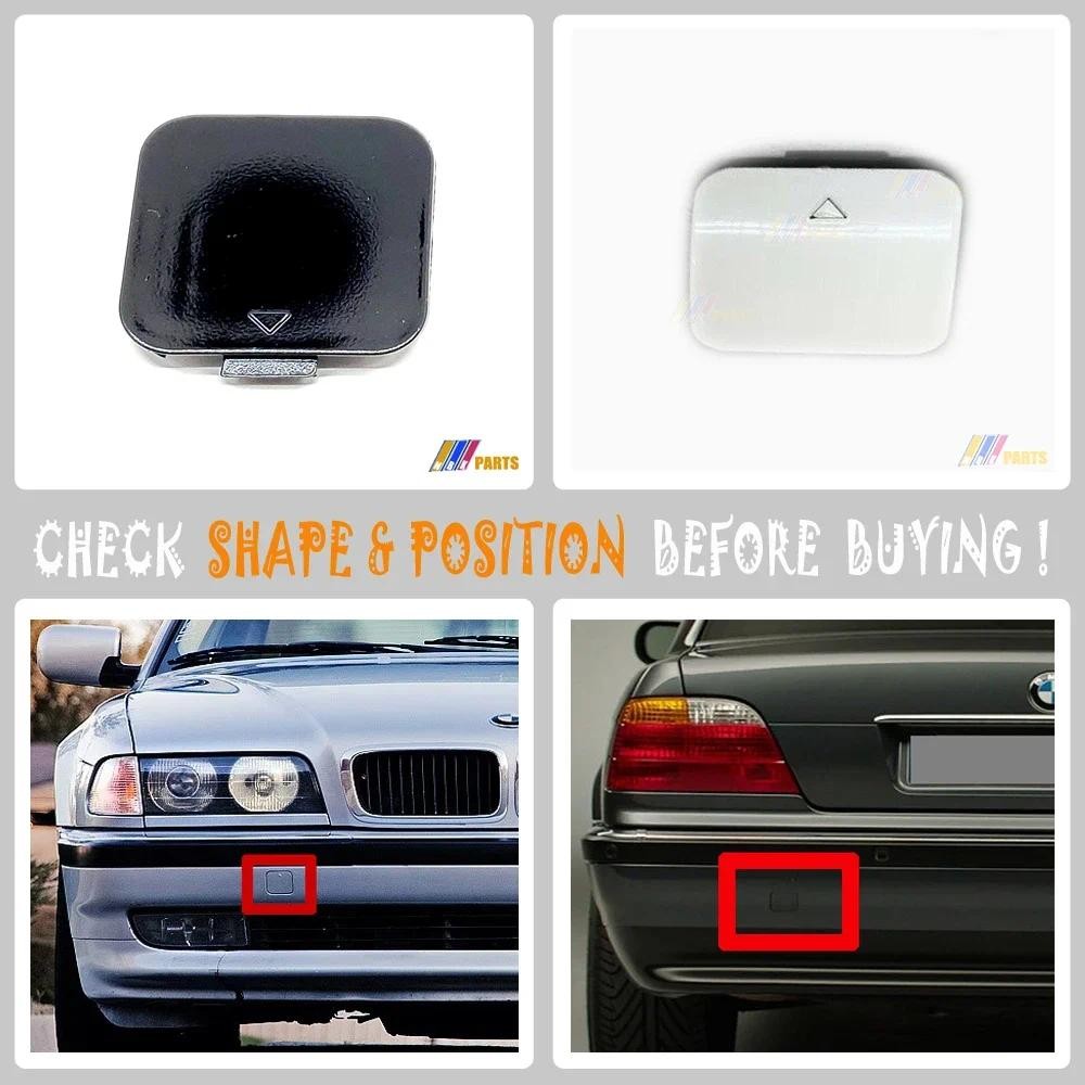 ฝาครอบ TOW สําหรับ 94-01 BMW 7 Series E38 725i 728i 730i 735iL 740i 740iL 750i 750iL FRONT & REAR