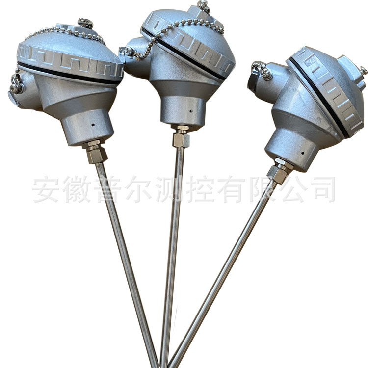 P PT100 เซ็นเซอร์อุณหภูมิ Thermocouple PT100 Sensor Probe ขายตรงจากโรงงาน