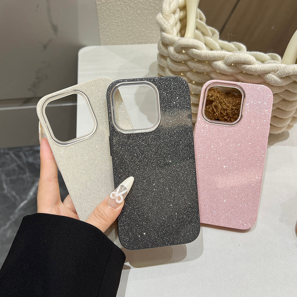 IMD Glitter Case for IPhone 16 เคสไอโฟน11 13 11 15 12 14 Pro Max เคสไอโฟน13 เคสไอโฟน16 เคสโทรศัพท์กล