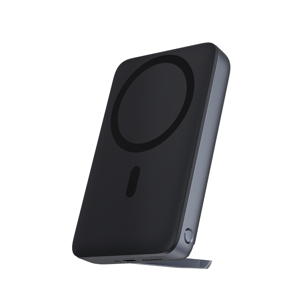 AUKEY PB-MS02-สีดำ พาวเวอร์แบงชาร์จไร้สาย ทำให้มั่นใจได้ถึงการเชื่อมต่อการชาร์จไร้สายที่ปลอดภัยและมี