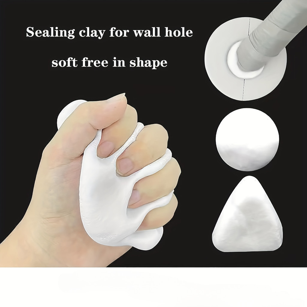 1pcs Seal Putty Duct Seal กันน้ําและซ่อม Clay Moldable ซิลิโคน Putty Seal Mortar Wall Hole Quick Men