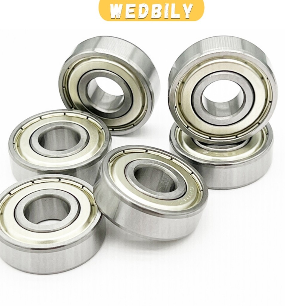 Wedbily ตลับลูกปืนเม็ดกลมร่องลึก 608ZZตลับลูกปืน Bearings