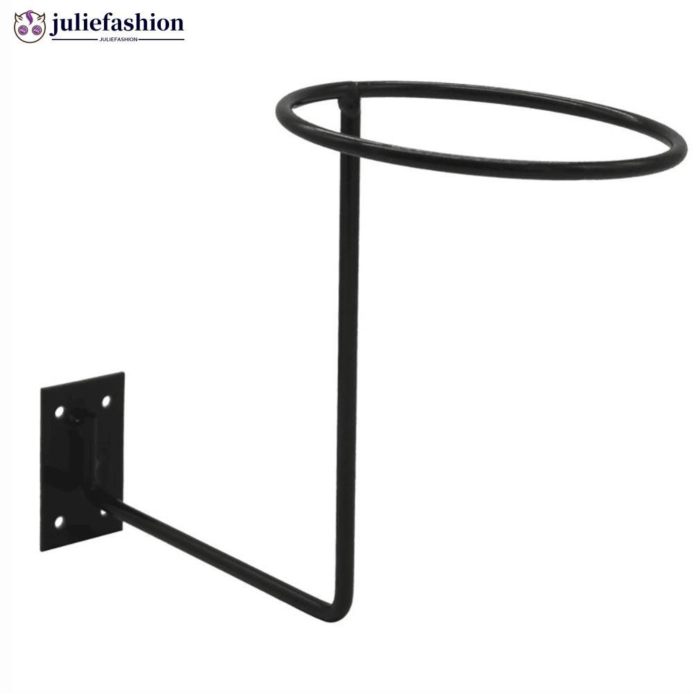 Juliefashion รถจักรยานยนต์หมวกกันน็อคชั้นวางจอแสดงผลผู้ถือแร็คบนผนังหมวกชั้นวางสกรูหมวกกันน็อคจอแสดงผลสําหรับ Moto จักรยานไฟฟ้าจักรยาน S2V2