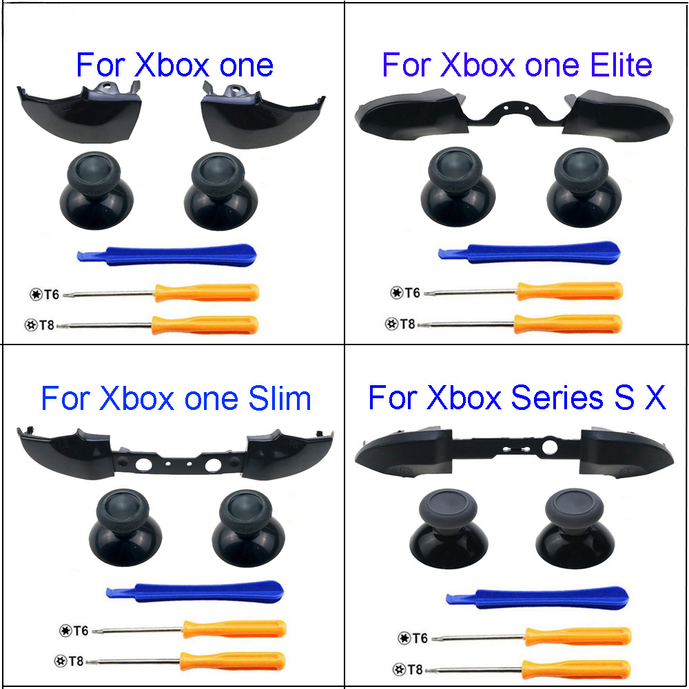 Nslikey 1 ชุดสําหรับ Xbox One Series XS Elite Controller เปลี่ยน RB LB กันชนปุ่มทริกเกอร์อุปกรณ์เสริมเกมสําหรับ Xbox One Control