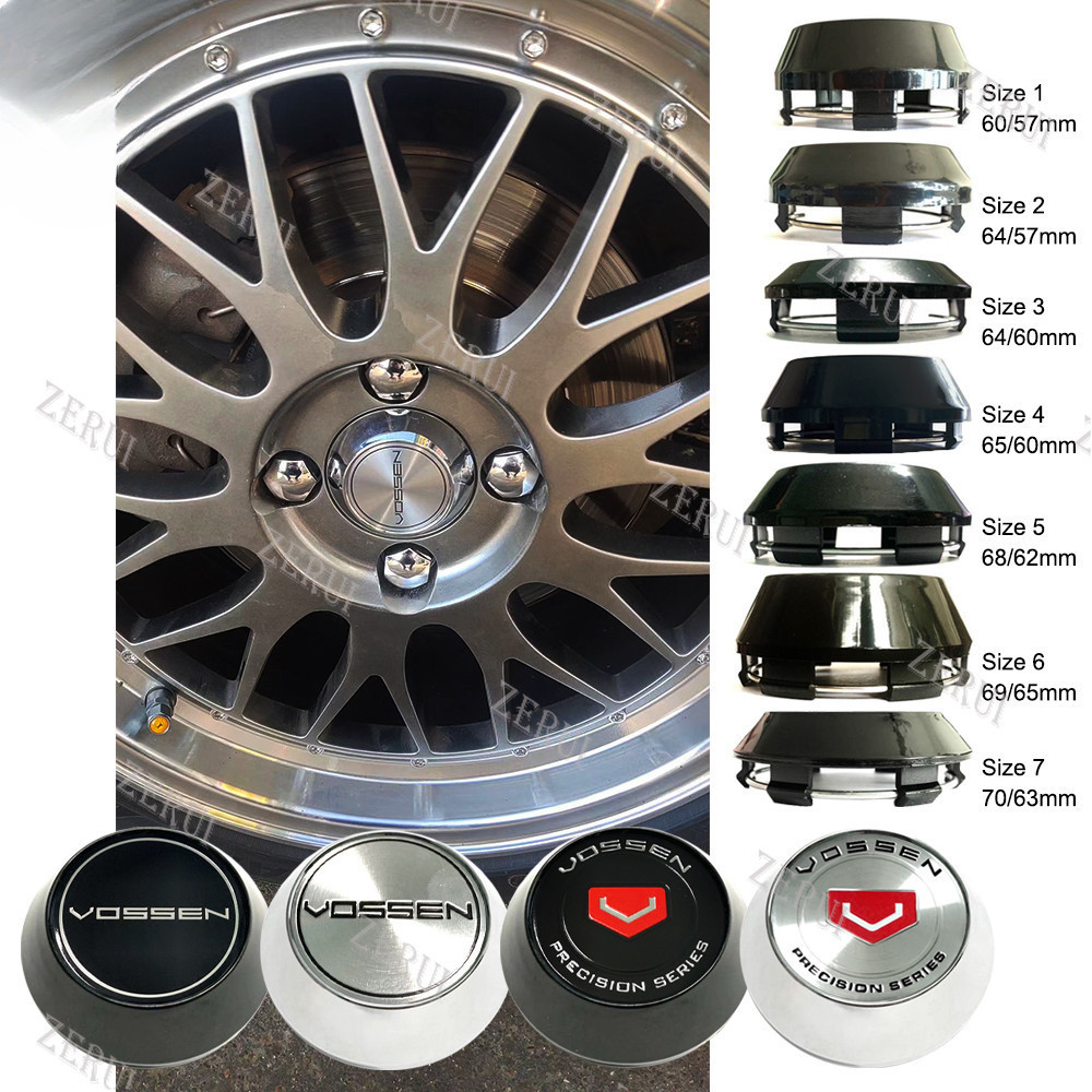 Zr สําหรับ 1PC 60 มม.64 มม.65 มม.68 มม.69 มม.VOSSEN กลางหมวกดุมล้อ vossen ขอบรถสําหรับขอบล้อ Hub Cov