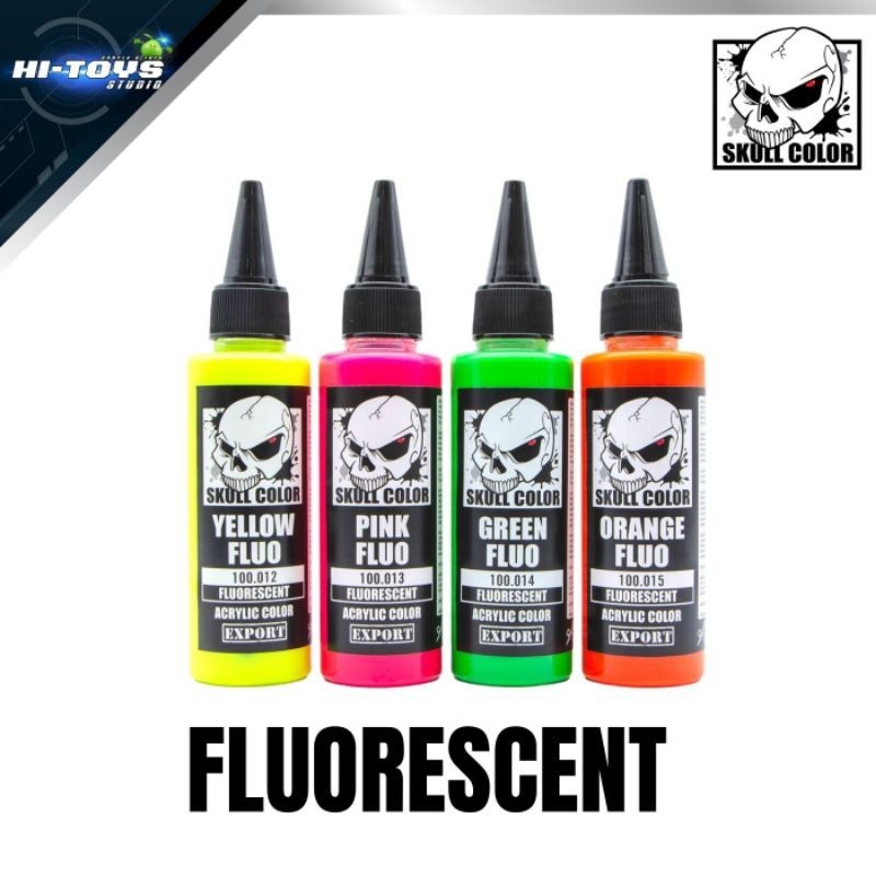 สีแอร์บรัช [SKULL COLOR] FLUORESCENCE