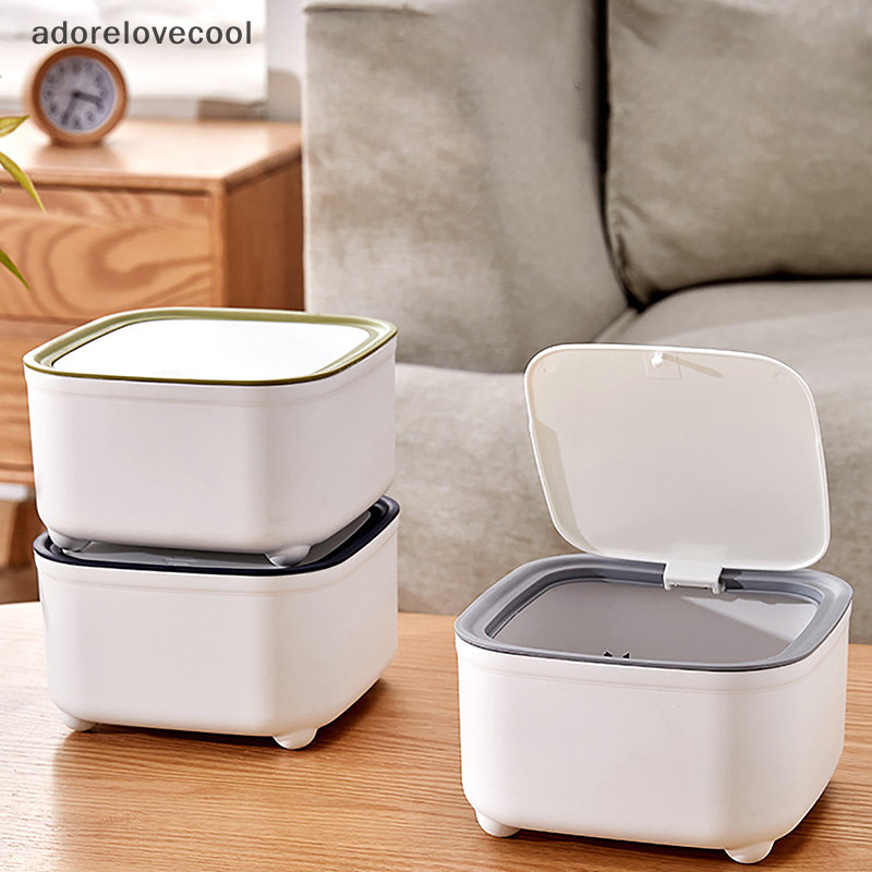 Adth ถังขยะที่ใช้งานได้จริงน่ารักภาชนะเก็บขยะ Good-Looking Storage Table ขนาดเล็กขยะขยะคอนเทนเนอร์ Martijn