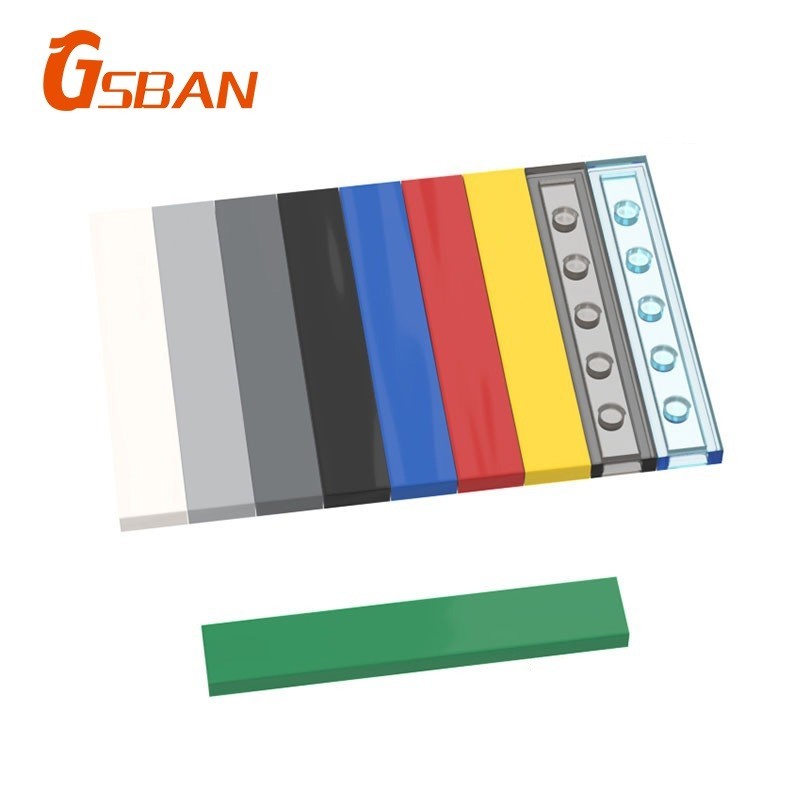 Gsban 6636 อิฐ 10 ชิ้นแผ่น 1x6 อนุภาค Building Blocks อุปกรณ์เสริม MOC DIY ของเล่น