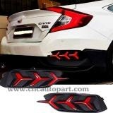 ทับทิมท้าย LAMBO STYLE สำหรับ CIVIC FC 2016