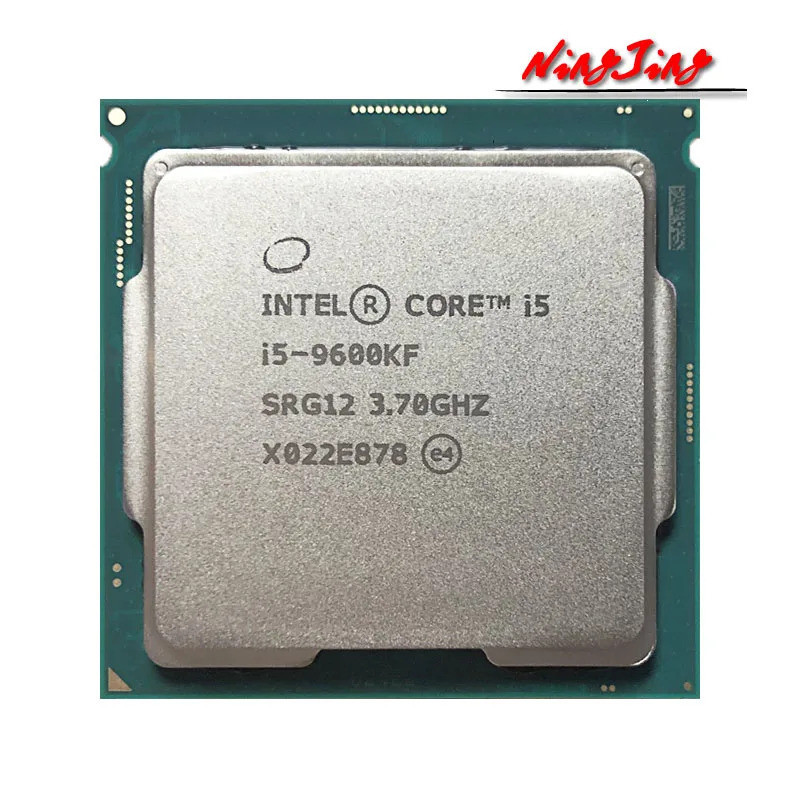 [คลังสินค้าพร้อม] intel core I5-9600KF i5 9600kf 3.7ghz 6-core โปรเซสเซอร์ cpu หกสาย 9m 95w lga 1151