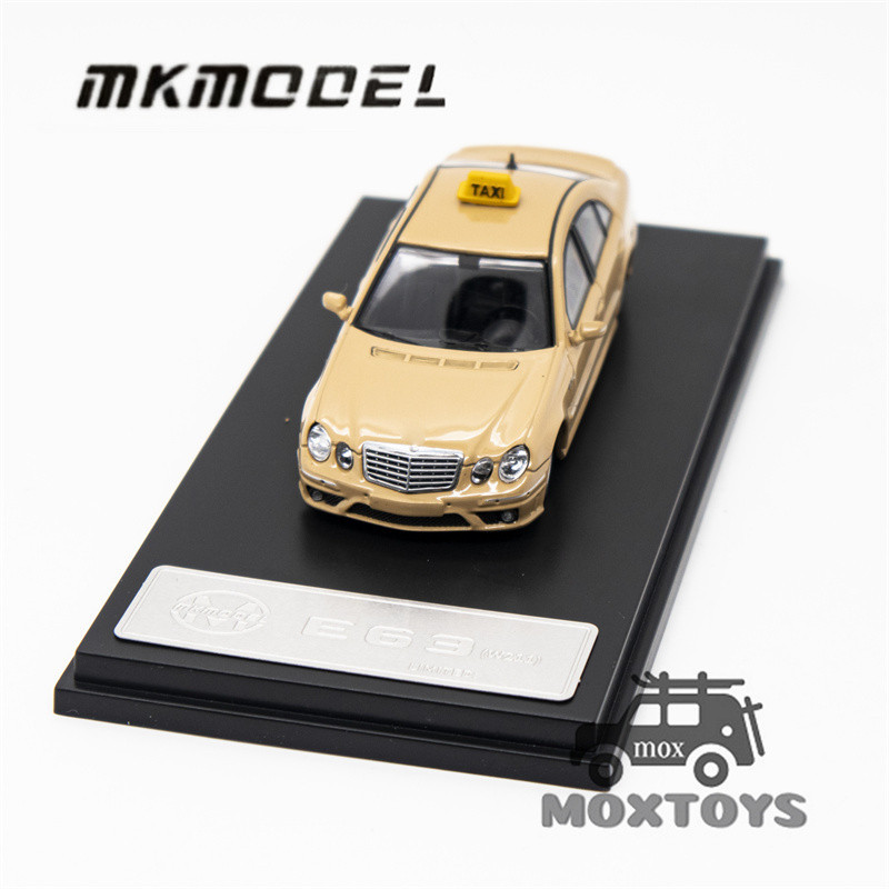 Mk Model 1:64 E63 W211 Taxi Yellow รถโมเดลDiecast