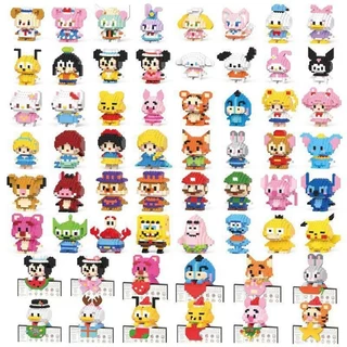 TRเลโก้ตัวต่อการ์ตูนน่ารักๆ กรุงเทพมหานครพร้อมส่งDIY