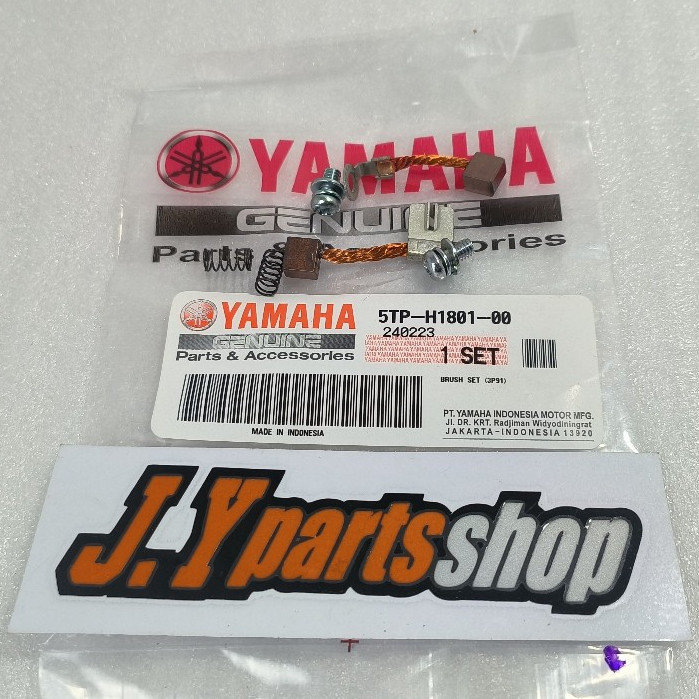 COOL KUL CARBON BRUSH CHARCOAL STATER JUPITER Z1 MX 135 ใหม่ NJMX MX KING YGP 5TP-H1801-00