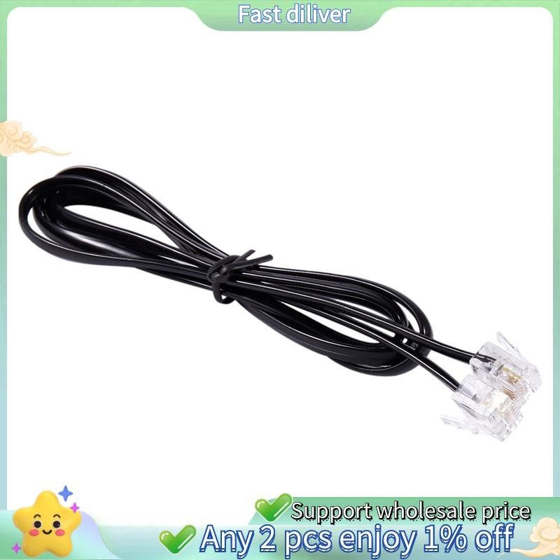 Rj11 6P4C สายสายโทรศัพท์ ADSL โมเด็ม