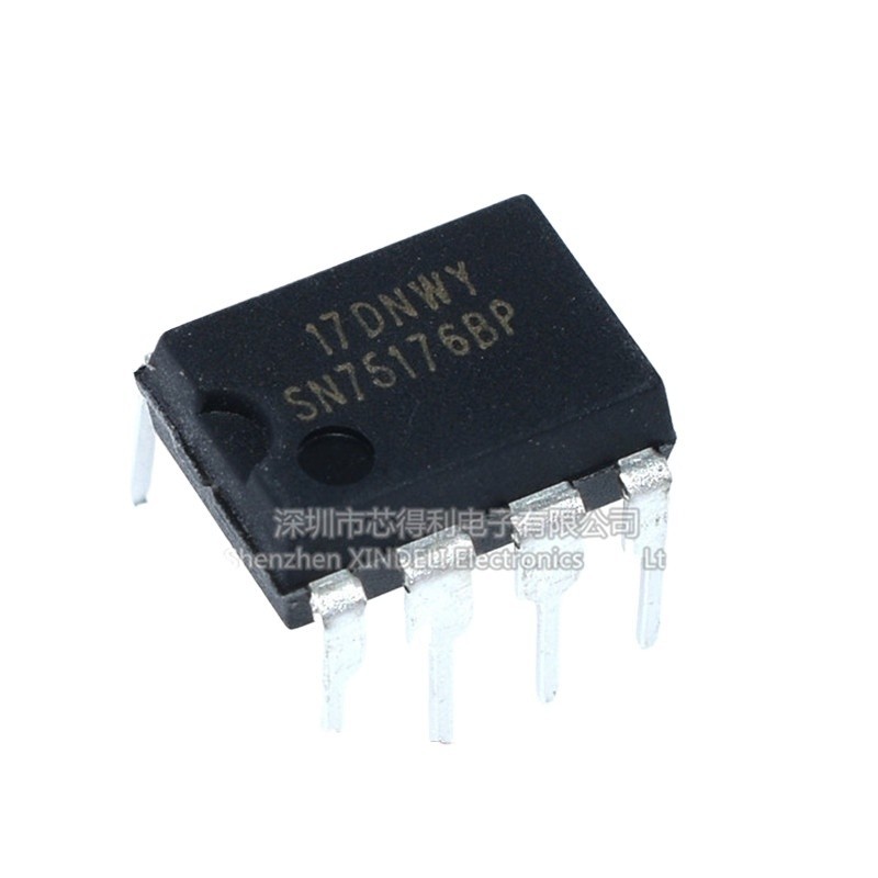 Sn75176bp SN75179BP DIP8 ปลั๊กตรง Busbar Transceiver ชิป IC 75176 ยี่ห้อใหม่พร้อมสต็อก