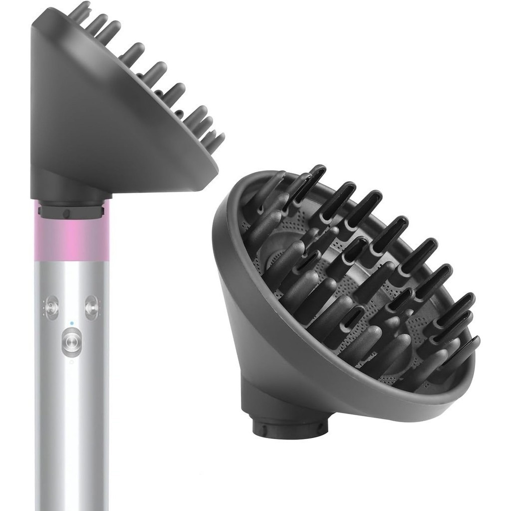อัพเกรดDiffuserหัวฉีดสําหรับDyson Curling IronแปลงสําหรับDyson Airwrap Stylerถึงเครื่องเป่าผมDiffuserหัวฉีดสิ่งที่แนบมา