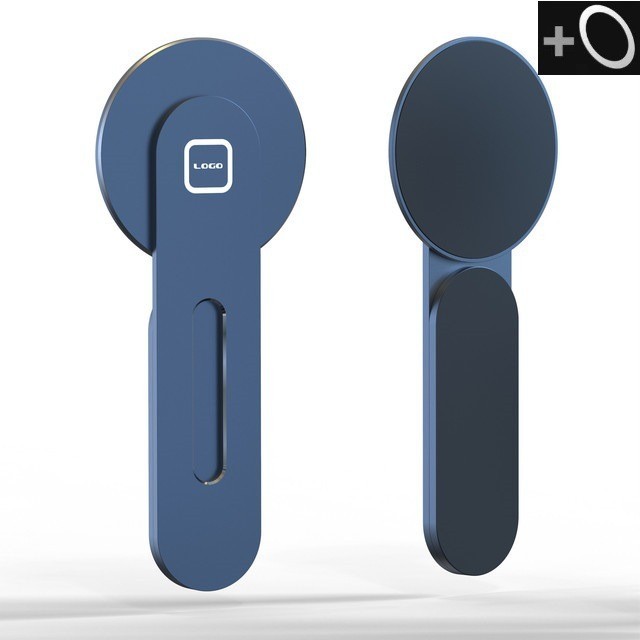 เหมาะสําหรับที่วางโทรศัพท์ในรถยนต์ Tesla สําหรับ iPhone 16 15 14 13 12 Pro Max Plus Mini Megasafe หน้าจอระบบกันสะเทือนแม่เหล็กรถนําทางอลูมิเนียมผู้ถือ