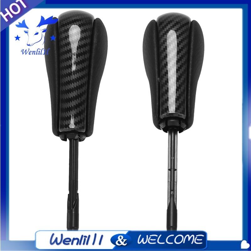 [Wenlil1l ]รถเกียร์อัตโนมัติ Shift Stick Knob Handle Fit สําหรับ-BMW 3 5 7 Z3 X5 X3 Series E36 E38 E