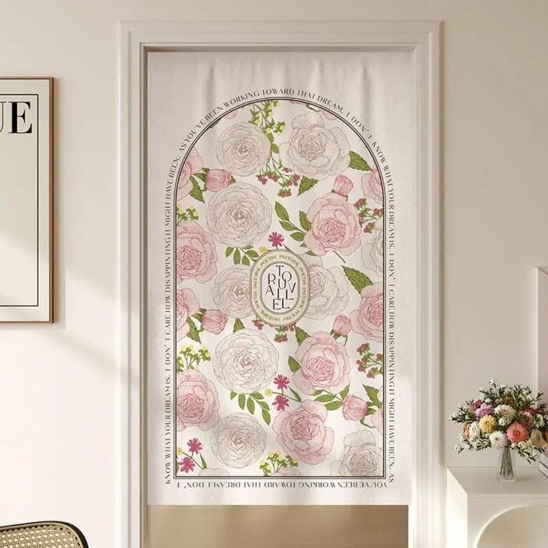 แนะนำ ผ้าม่าน ผ้าม่านประตูแบบราว, ขนาดและลวดลายที่กำหนดเอง, พร้อมราวยืดหดได้ ผ้าม่านประตูแบบเวลโคร ติดเองและไม่ต้องเจาะ สำหรับห้องครัว ห้องนั่งเล่น ห้องนอน ป้องกันความเป็นส่วนตัว*- ราคาพิเศษ มีเก็บเงินปลายทาง