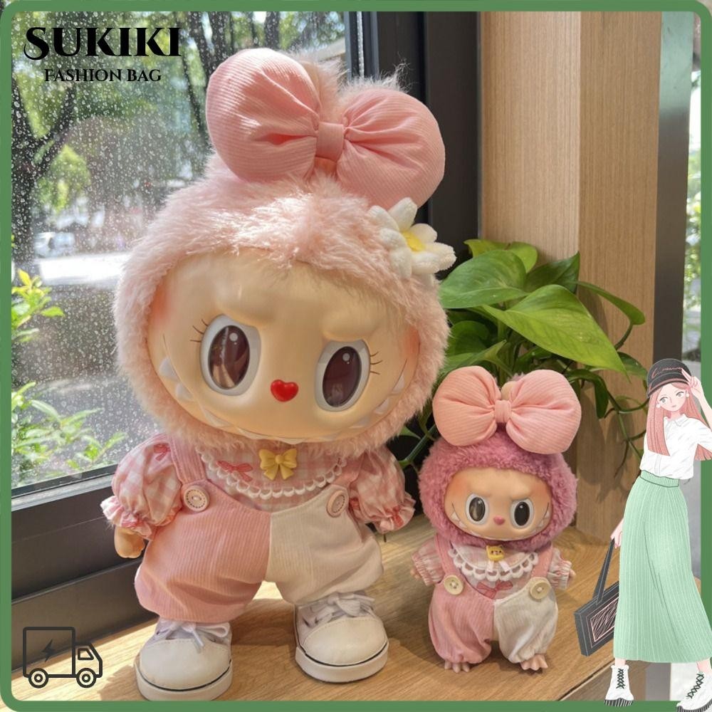 เสื้อผ้าตุ๊กตา SUKIKI Labubu,|เครื่องประดับตุ๊กตาทํามือ Labubu Time To Chill Filled Cotton Doll Cos Gift เสื้อผ้าตุ๊กตาทํามือ