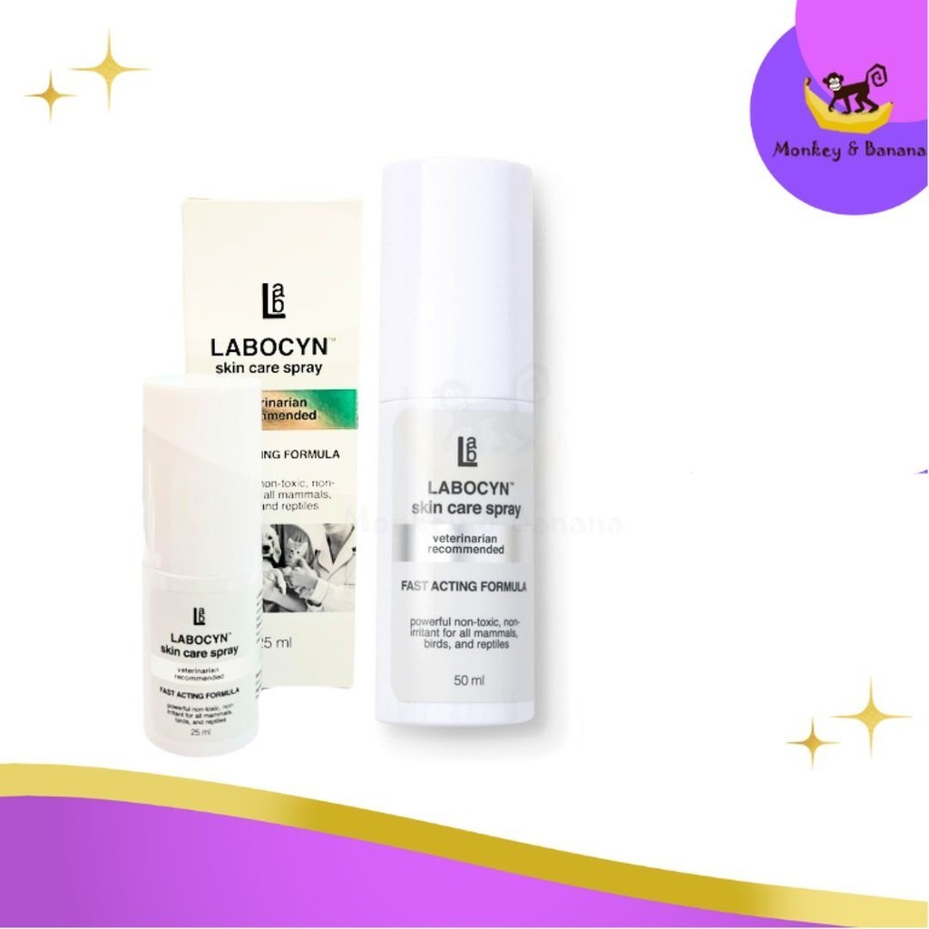 (exp 02/2027) Labocyn Skin Care Spray สเปรย์ดูแลผิวหนัง ขนาด 25-50 ml