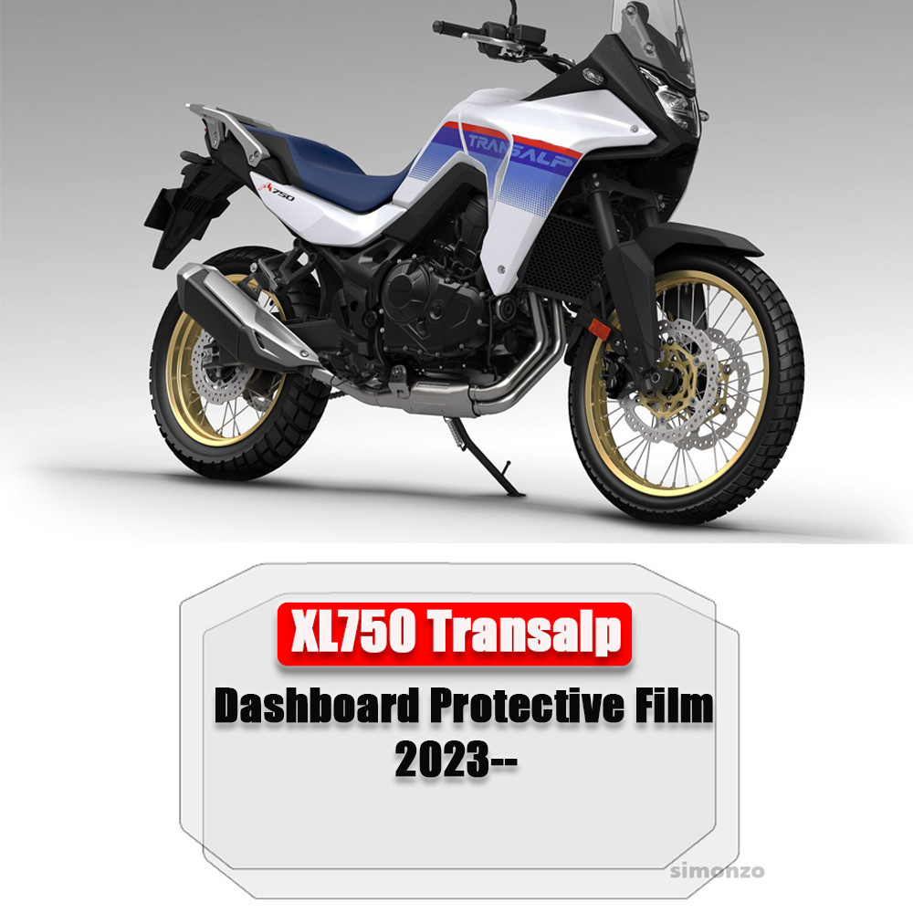 XL 750 HD Dashboard ป้องกันฟิล์มสำหรับ Honda XL750 Transalp 2023อุปกรณ์เสริมรถจักรยานยนต์ HD Anti-Sc