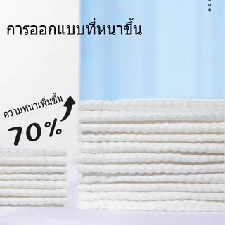 100 ชิ้น！ผ้าเช็ดหน้าแบบใช้แล้วทิ้ง หนา ทิชชู่เช็ดหน้า ทำความสะอาด เช็ดเครื่องสำอางค์ กระดาษทิชชู่