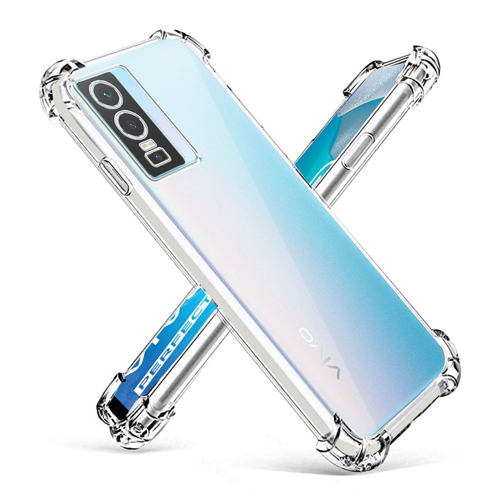 สําหรับ VIVO Y76 5G กรณี V2124 ซิลิโคนกันกระแทก Soft TPU เคสโทรศัพท์สําหรับ VIVO Y74S 5G VIVO Y76S 5