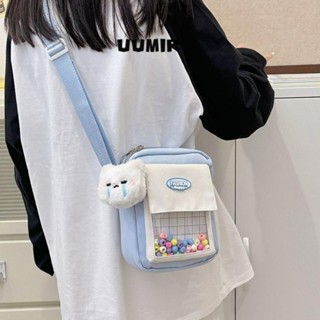 UUMIR กระเป๋าตุ๊กตา, กระเป๋าใส PVC Kawaii Itabag, กระเป๋าถือ…