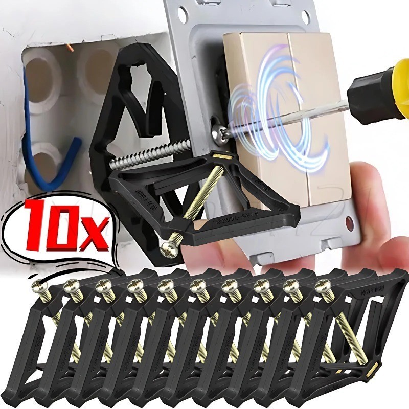 Fix กล่องซ็อกเก็ตไฟฟ้า-อุปกรณ์เสริมช่างไฟฟ้า-ฝังผนังซ็อกเก็ตกรณีด้านล่าง-สําหรับบ้าน,สภาพแวดล้อมอุตสาหกรรมซ่อม- 86 ประเภทสวิทช์ซ็อกเก็ตซ่อมเทปคาสเซ็ต