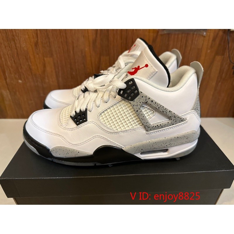 Air A/J 4 Golf White Cement 白灰色水 CU9981-100