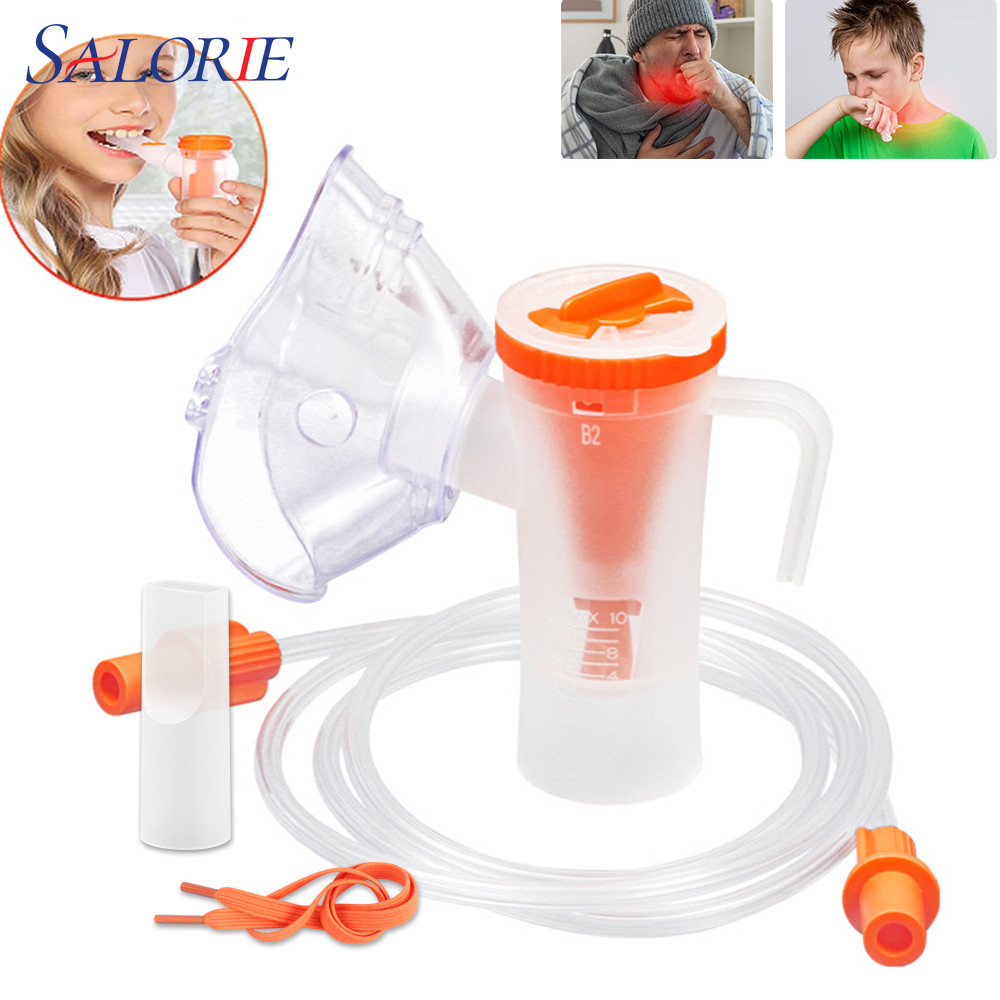 Salorie Atomizer Inhaler ชุด Nebulizer ถ้วยหน้ากากเด็ก Medical Air Compressor Nebulizer อุปกรณ์เสริม