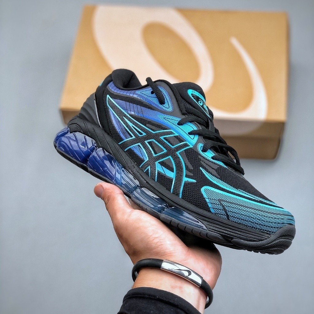 Asics GEL-QUANTUM 360 VIII รองเท้าวิ่งแบบสวมทนต่อการสึกหรอสำหรับผู้ชาย