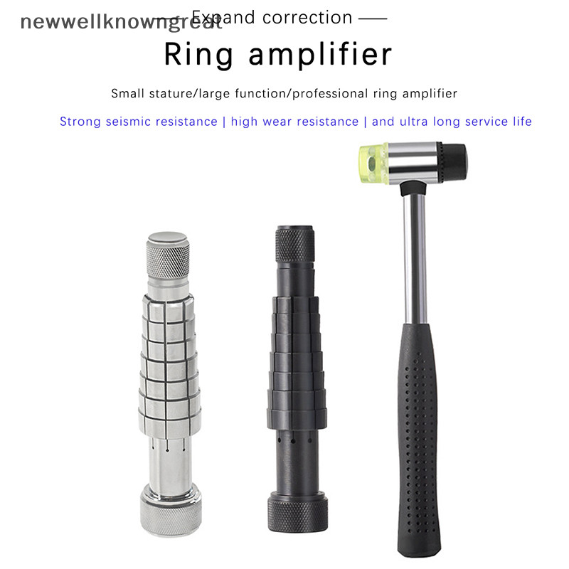 Newwellknowngreat แหวน Sizer Enlarger Expander สําหรับ Jewelers งานแต่งงาน Band Sizer เครื่องมือแหวน Stretcher CAD