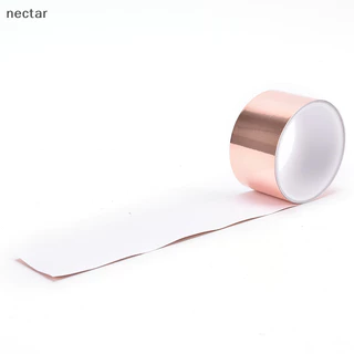 TAR 50 มม. x EMI เทปฉนวนฟอยล์ทองแดง Conductive Self กาว Barrier กีตาร์ใหม่ N