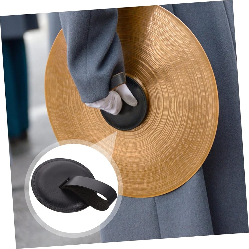 มีส่งด่วน [หนังแท้] หูจับฉาบ ฉาบเดินแถว Zildjian มาร์ชชิ่ง ฉาบเดินพาเหรด ทนทาน ทำจากพัสดุอย่างดี Marching หูฉาบ - รูปที่ 3