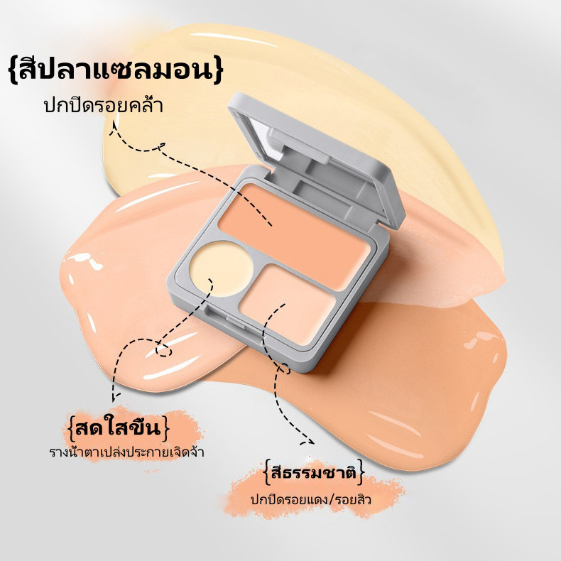 VEECCI คอนซีลเลอร์ สามสี ให้ออกไป แปรง รูปที่ 2