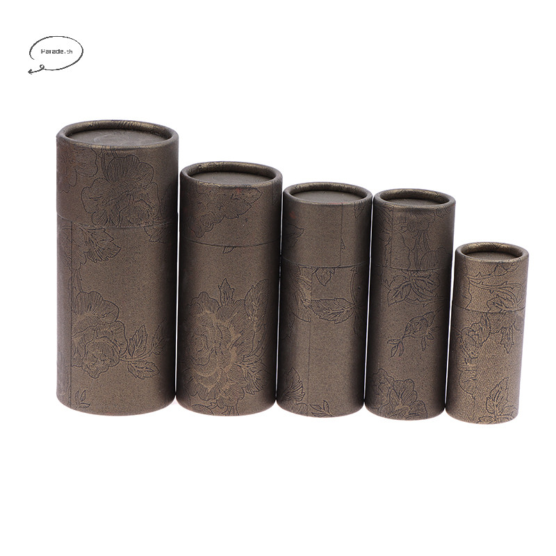 Parade Round Cardboard Gift Box Cosmetic Bottle Packaging Box Lip Packaging Kraft Paper Tube Boxes T