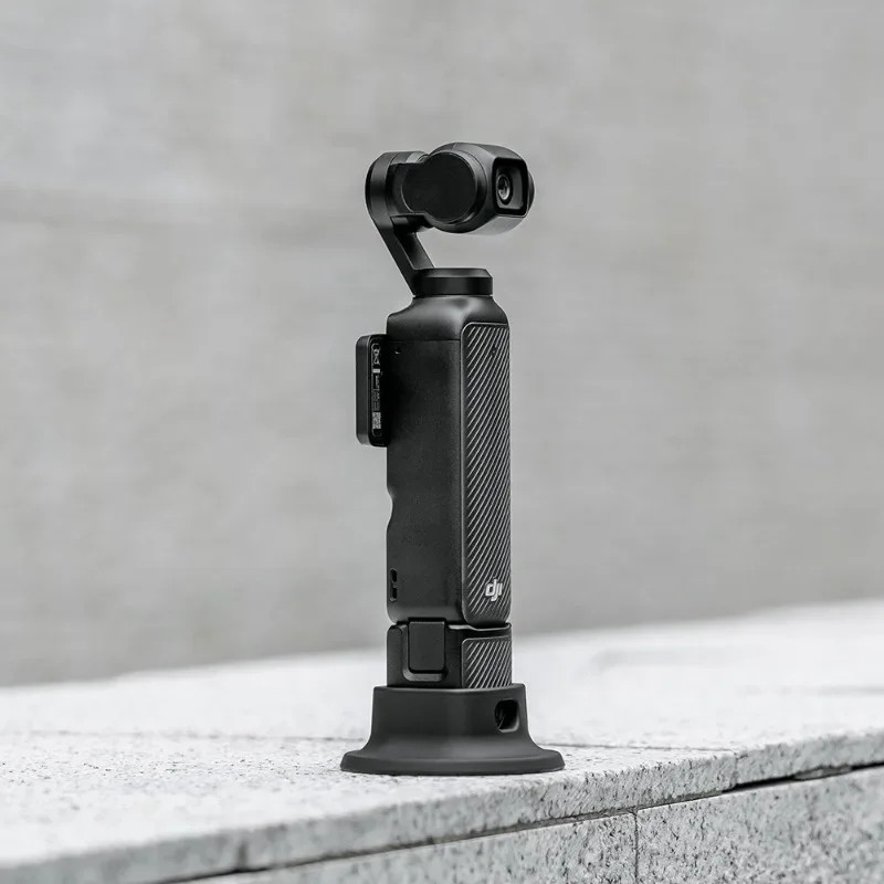 ฐานกันลื่นสําหรับ DJI Pocket 3 Desktop Stand Holder Extension Base Handheld Gimbal Support Adapter Bracket อุปกรณ์เสริมกล้อง