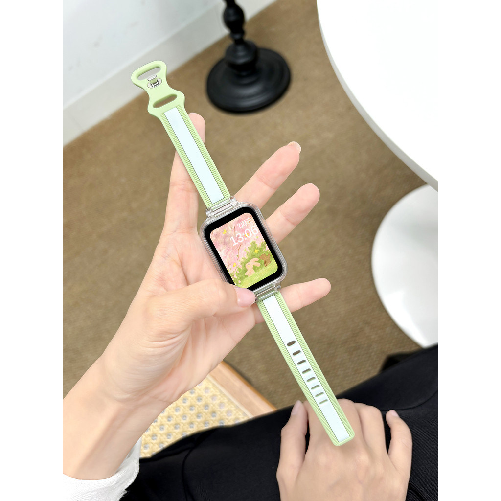 ผสมสี Slim สายนาฬิกาซิลิโคนสําหรับ Samsung Galaxy Fit 3 สร้อยข้อมือสมาร์ทสายรัดข้อมือสําหรับ Samsung Galaxy Watch Fit 3 สายรัดข้อมืออุปกรณ์เสริม