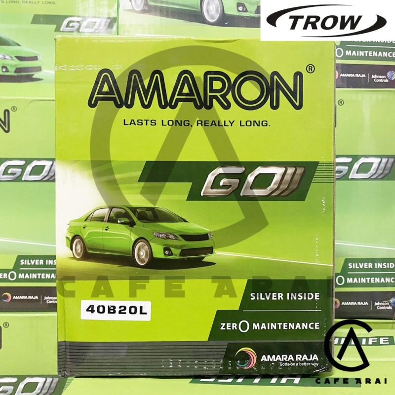 ✿แบตเตอรี่ Amaron Go 40B20L