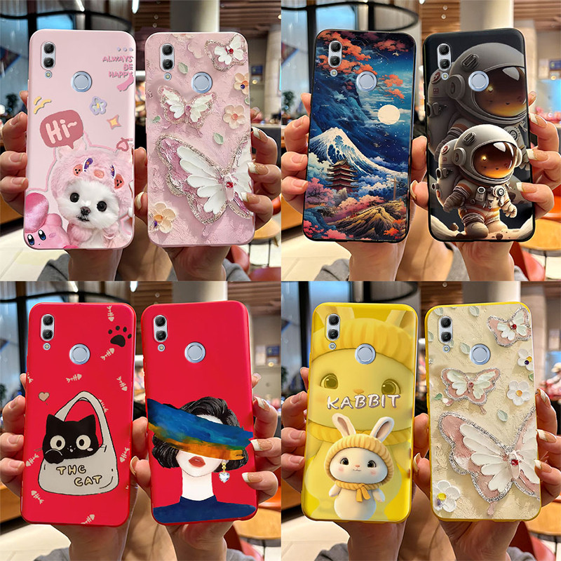Honor Play COR-L29 / Honor 10 Lite HRY-LX1 LX2 เคสดีไซน์ใหม่ซิลิโคนอ่อนนุ่มบางฝาหลัง Honor Play 10Lite เคสโทรศัพท์มือถือ