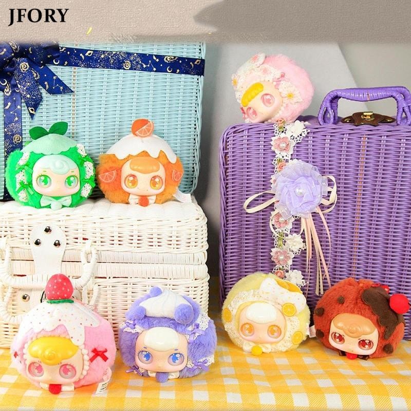 [myfosrz] พร้อมส่ง 6 Dessert Baby Series ของแท้ 100%ชิ้นตุ๊กตาน่ารักชุดสุ่มตกแต่งการ์ตูนของขวัญวันเกิดกล่องเซอร์ไพรส์เด็กผู้หญิงเด็ก
