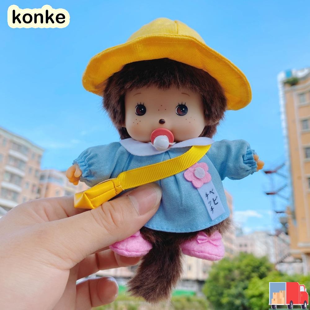 ตุ๊กตาแปลงร่าง KONKE, ตุ๊กตาแอนิเมชั่นตะเข็บ Monkey D Luffy, ของเล่นตุ๊กตา MNCHICHI 15 ซม. Mengqiqi