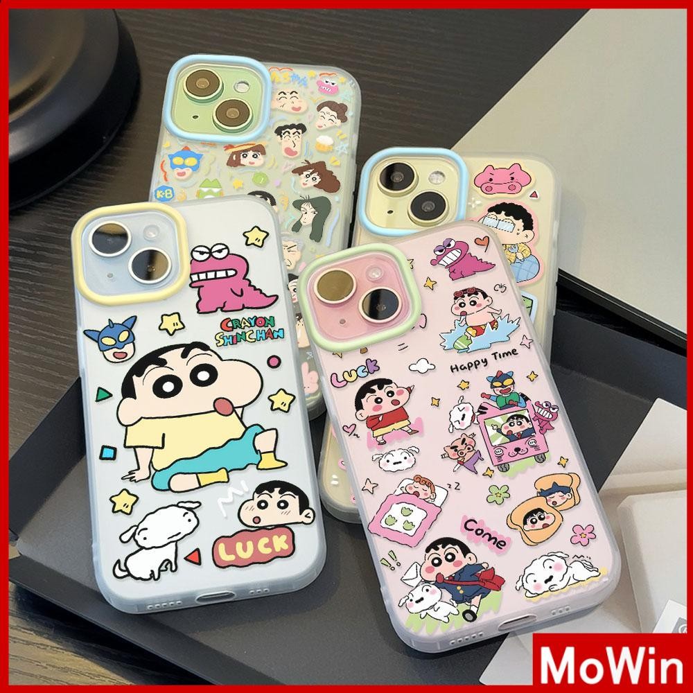 Movin - เคสใส iPhone16 11 Pro Max iPhone เคส TPU นิ่มป้องกันรอยนิ้วมือแบบด้าน เด็กชายวัยห้าขวบที่น่ารัก Compatible With iPhone15 Pro max 14 13 12 Pro max XS XR 7Plus 8 Plus