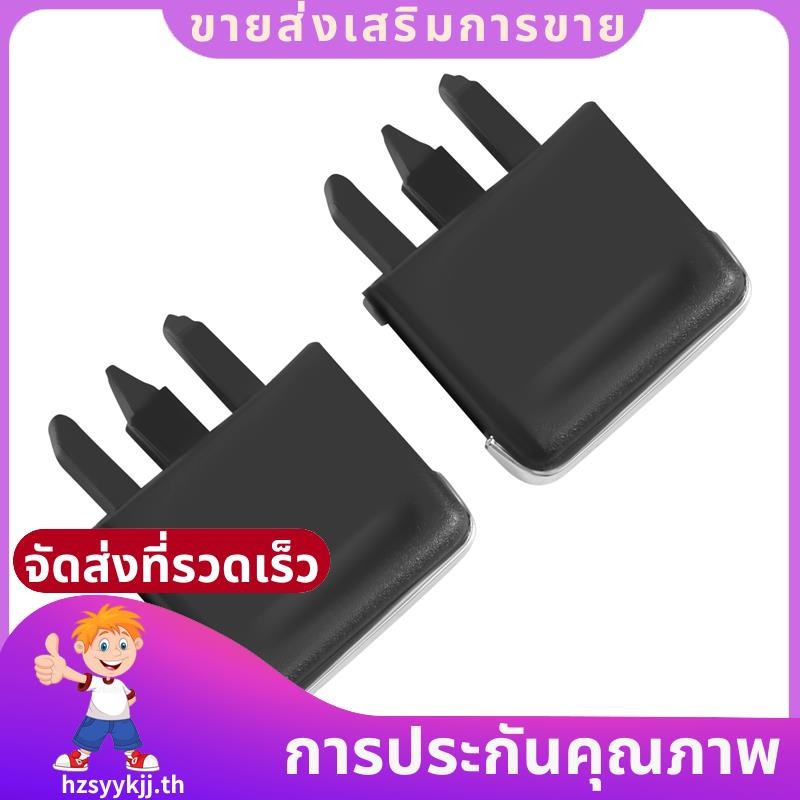 2x ด้านหน้ากลางด้านข้าง Air Vent Outlet Tab คลิป, AC Vent ปรับหัวเข็มขัดชุดซ่อมสําหรับ Toyota Corolla 2009-2013